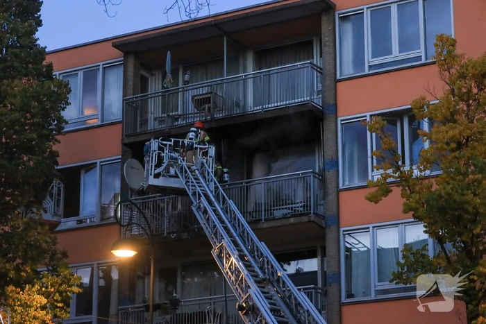 Veel schade bij brand in appartement