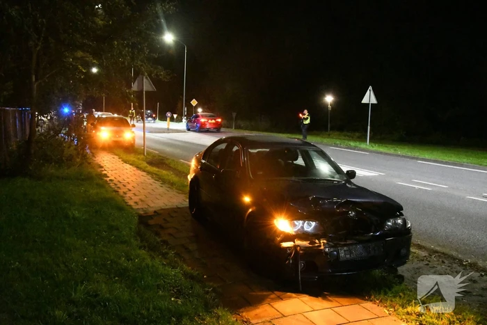 Schade bij aanrijding tussen drie auto's