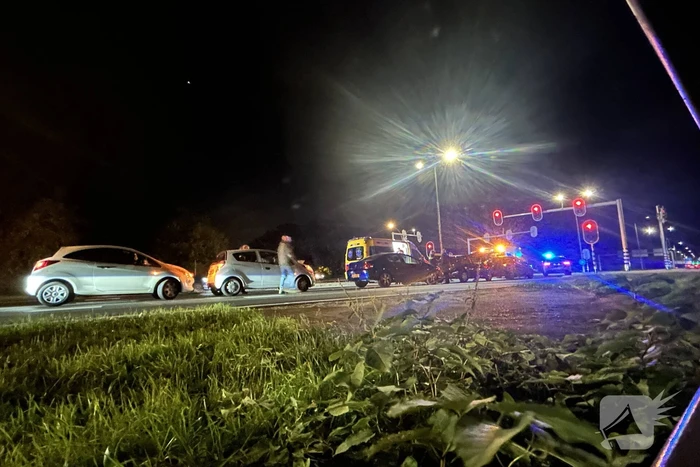Meerdere voertuigen betrokken bij ongeval