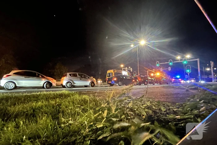Meerdere voertuigen betrokken bij ongeval