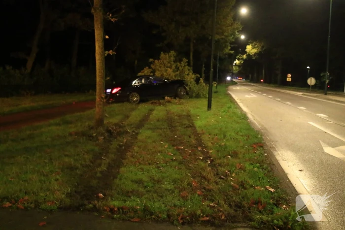 Gewonde nadat auto op boom botst