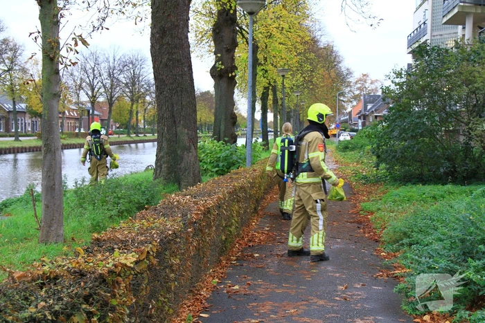 Onderzoek naar mogelijke brand in appartementencomplex