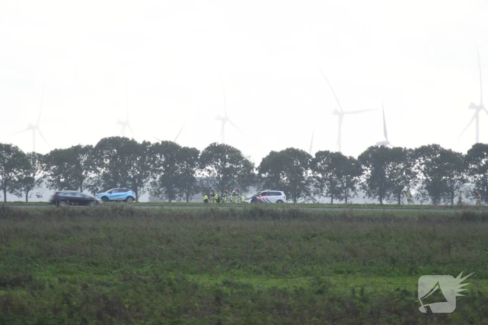 Politievoertuig fiks beschadigd door brand