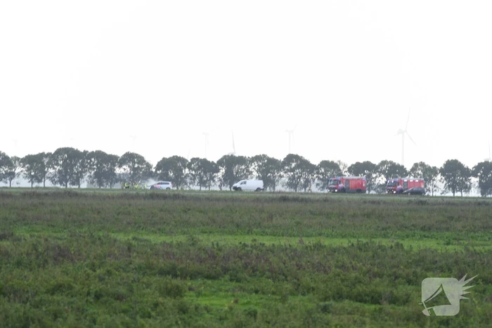 Politievoertuig fiks beschadigd door brand