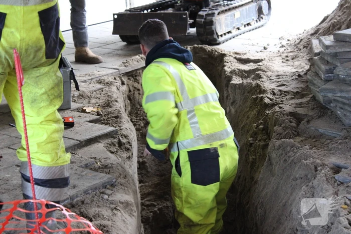 Gaslekkage door werkzaamheden