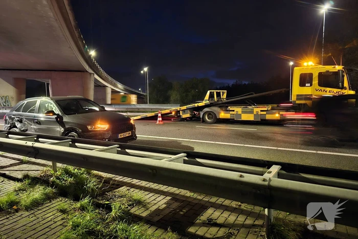 Flinke schade bij ongeval op snelweg