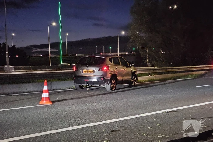 Flinke schade bij ongeval op snelweg