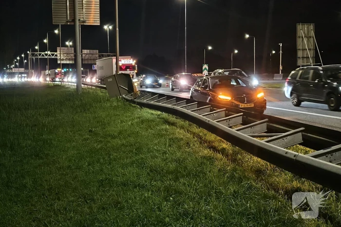Flinke schade bij ongeval op snelweg