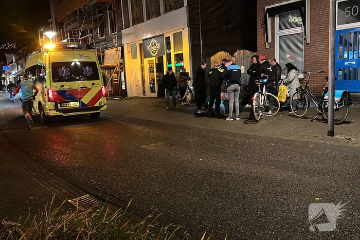 Fietser gewond na harde val