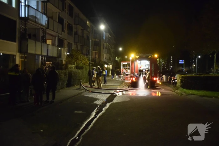 Brand in appartement snel geblust