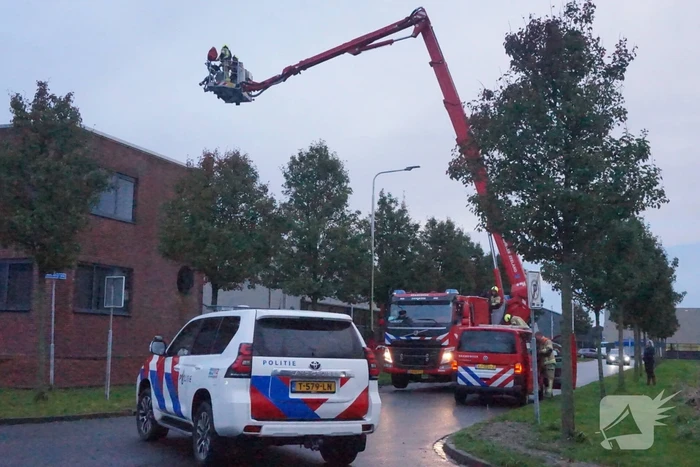 Brandweer ingezet voor brand bij bakkerij