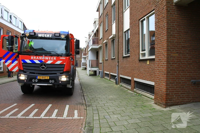 Onderzoek naar mogelijke brand in appartementencomplex