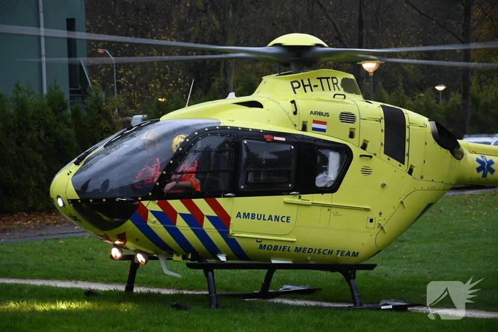 Inzet van traumahelikopter trekt veel bekijks
