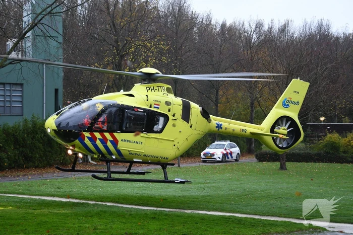 Inzet van traumahelikopter trekt veel bekijks