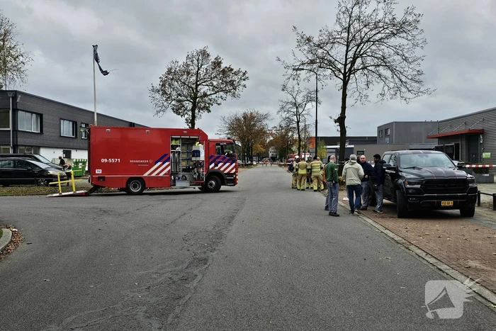 Hoofdleiding geraakt tijdens werkzaamheden
