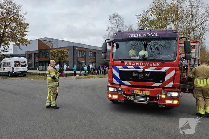 Hoofdleiding geraakt tijdens werkzaamheden