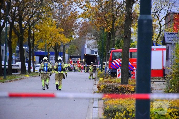 Hoofdleiding geraakt tijdens werkzaamheden