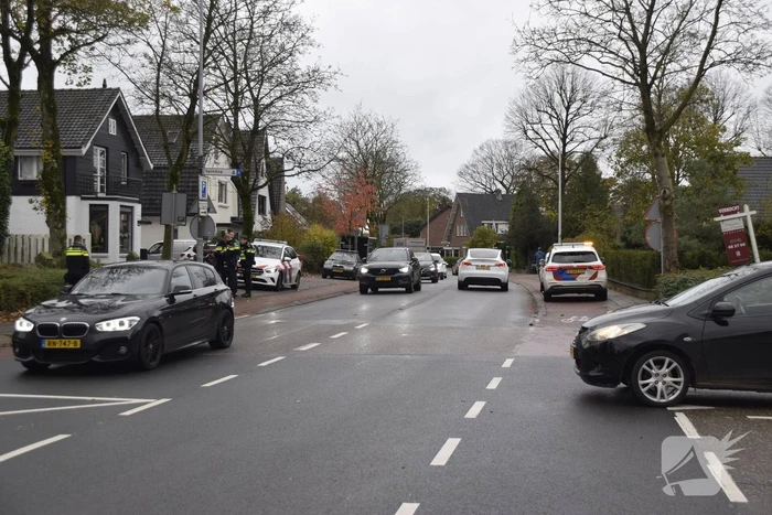 Fietser gewond bij botsing met auto
