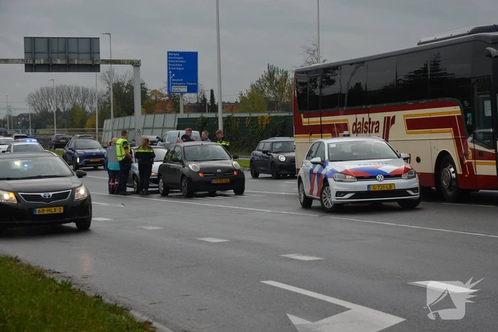 Schade bij kop-staartbotsing