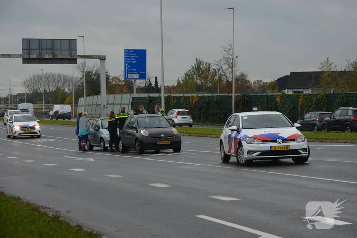 Schade bij kop-staartbotsing