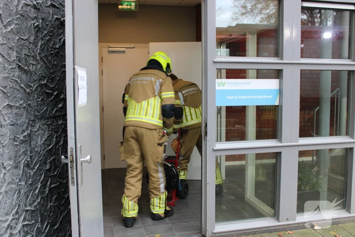 Brand in zorginstelling snel onder controle