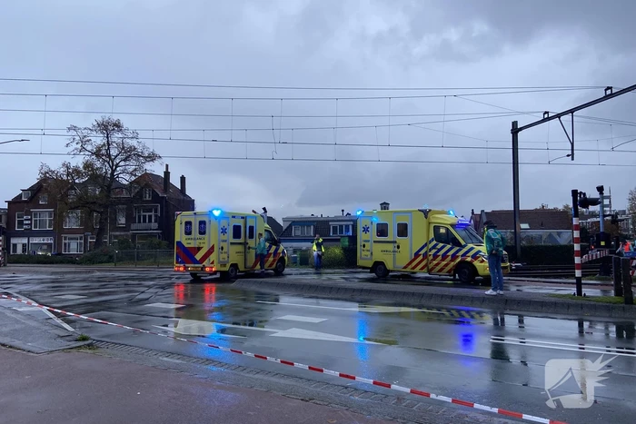 Fietser overleden na aanrijding met trein