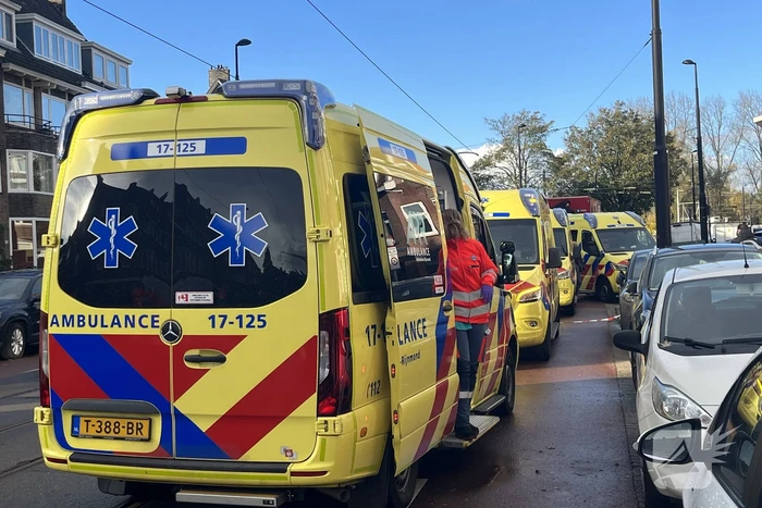 Grote uitslaande brand in appartementencomplex