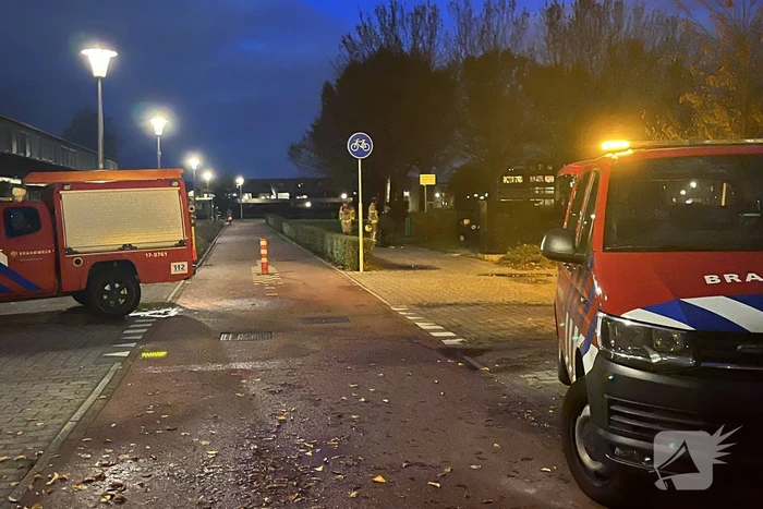 Brandweer doet onderzoek naar gaslucht