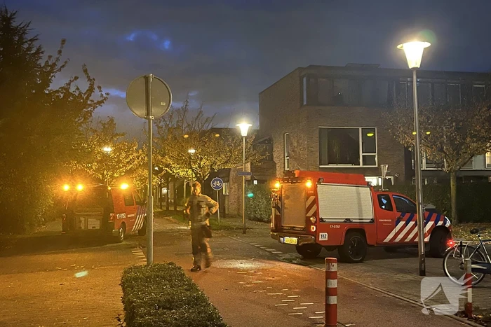 Brandweer doet onderzoek naar gaslucht