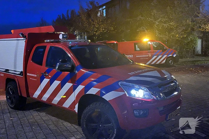 Brandweer doet onderzoek naar gaslucht