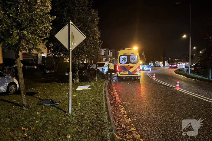 Gewonde bij eenzijdig ongeval