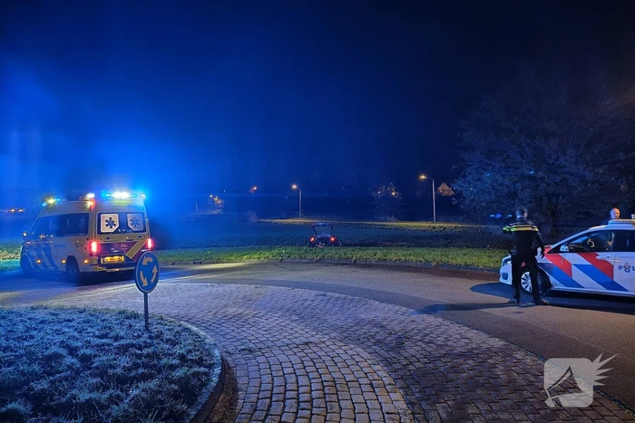 Automobilist belandt in sloot
