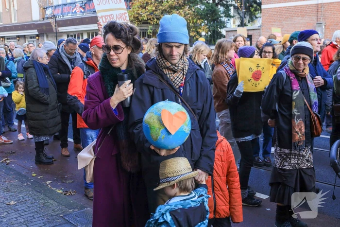 Tienduizenden mensen bij klimaatmars