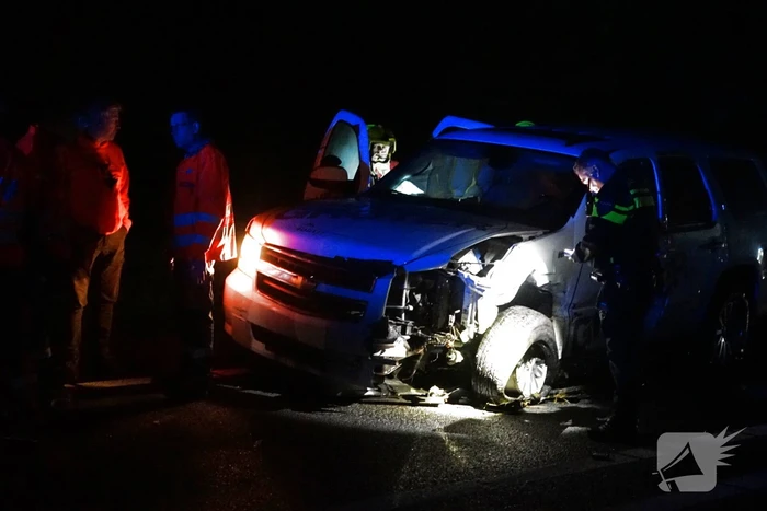 Ravage na kettingbotsing tussen vijf voertuigen