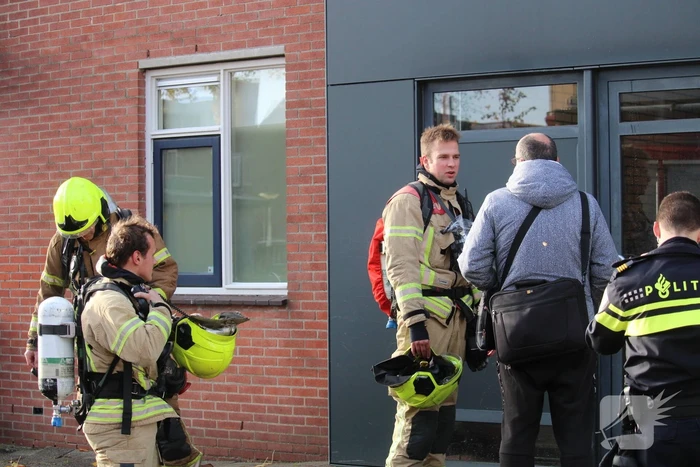 Brandweer ingezet voor gaslucht in appertementcomplex