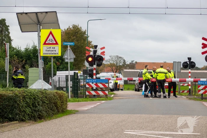 Fietser overlijdt na aanrijding met trein