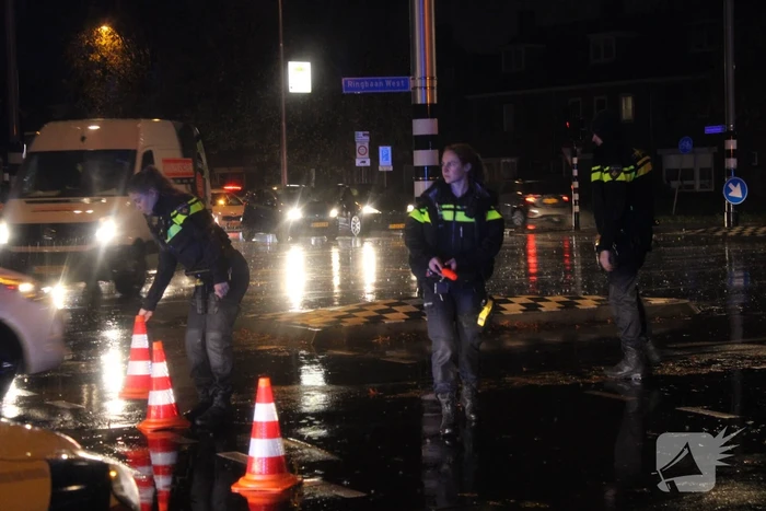 Gewonde en ravage bij frontale botsing