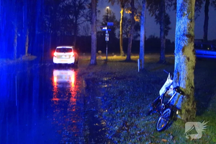 Fietser gewond bij botsing met auto