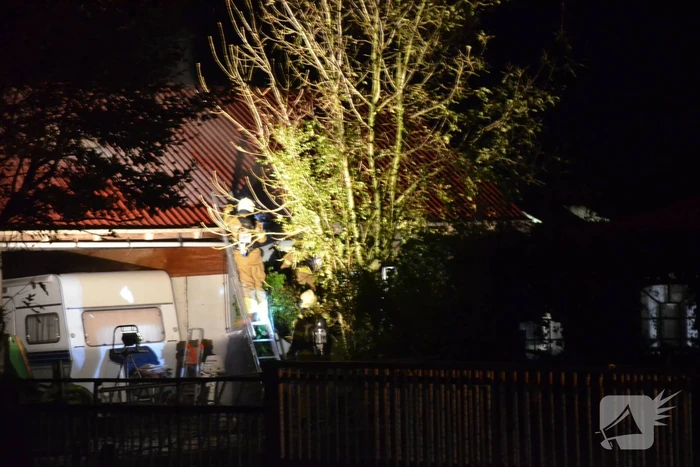 Flinke schade door schoorsteenbrand