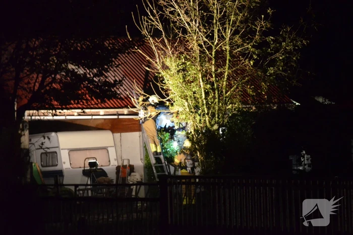 Flinke schade door schoorsteenbrand