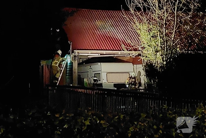 Flinke schade door schoorsteenbrand
