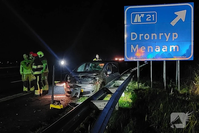 Gewonden na frontale botsing tussen auto's