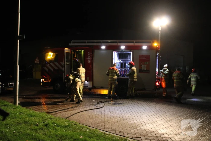 Scooter gaat in vlammen op