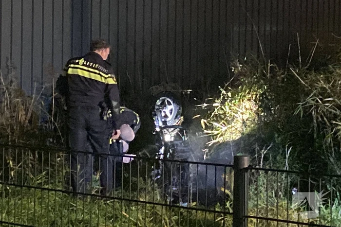 Scooter gaat in vlammen op