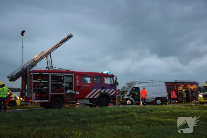 Meerdere gewonden bij groot ongeval