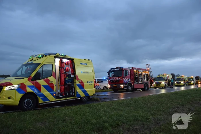 Meerdere gewonden bij groot ongeval