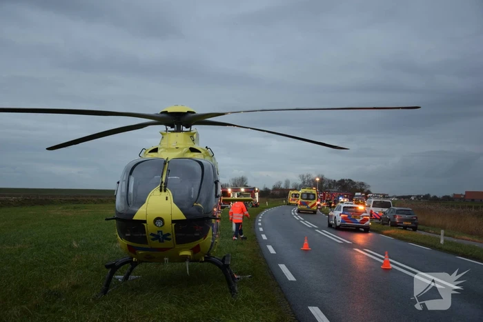 Meerdere gewonden bij groot ongeval