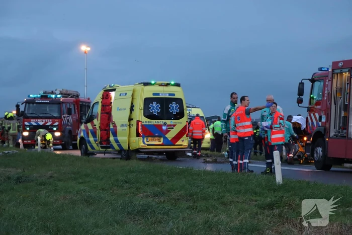 Meerdere gewonden bij groot ongeval