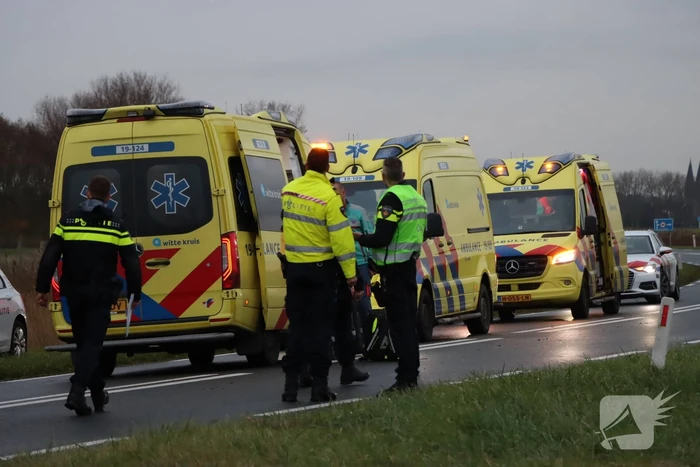 Meerdere gewonden bij groot ongeval