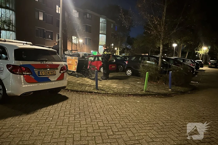 Fietsbezorger bedreigd, overvaller vlucht
